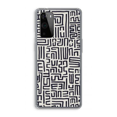 Moroccan Print: OnePlus 9 Pro Transparant Hoesje