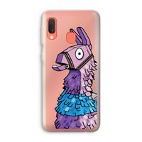 Lama: Samsung Galaxy A20e Transparant Hoesje