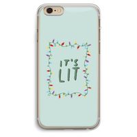 It's Lit: iPhone 6 Plus / 6S Plus Transparant Hoesje