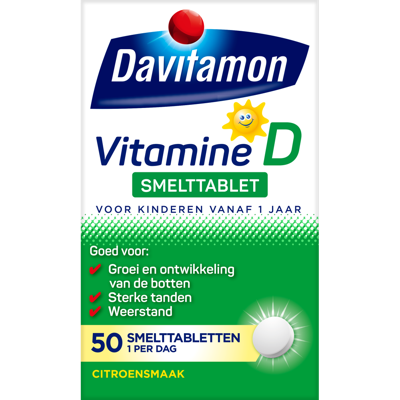 Davitamon Vitamine D Kind Smelttabletten