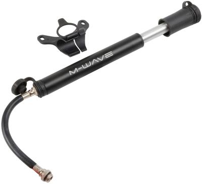 M-WAVE mini pomp flex tube aluminium zwart