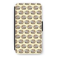 Slapende poes: iPhone 12 mini Flip Hoesje