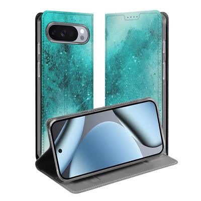 Book Wallet Case Google Pixel 10 | Pixel 10 Pro Painting Blue
