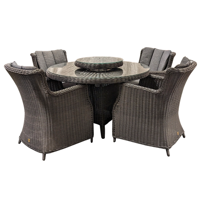 Terlizzi Tartano Diningset Black - Own