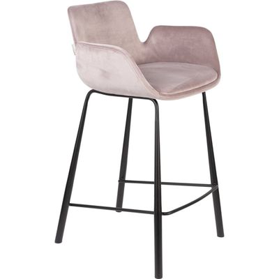 Zuiver Brit barkruk H68 Pink