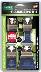 SMART blades UN TRA 4+1st Blad assorti loodgieter voor multitool
