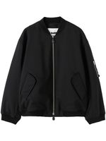 Jil Sander veste bomber matelassée - Noir - thumbnail