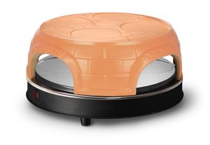 Emerio PO-115847.1 Pizzarette Pizzamaker Zwart