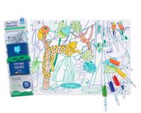 Placemat Amazone siliconen placemat om in te kleuren | SuperPetit Placemat Amazone siliconen placemat om in te kleuren | SuperPetit