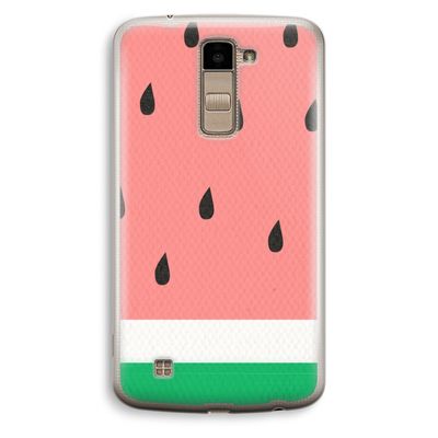Watermeloen: LG K10 (2016) Transparant Hoesje