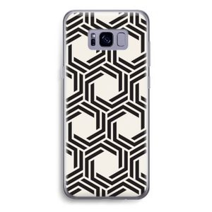 Geometrisch patroon: Samsung Galaxy S8 Transparant Hoesje