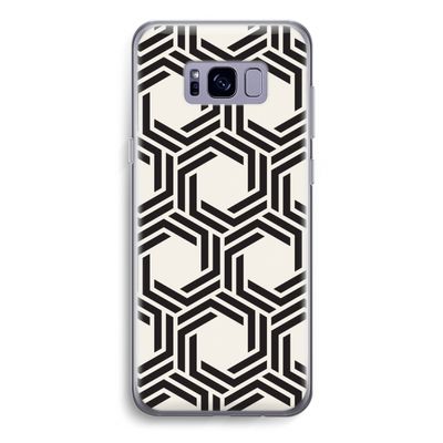 Geometrisch patroon: Samsung Galaxy S8 Transparant Hoesje