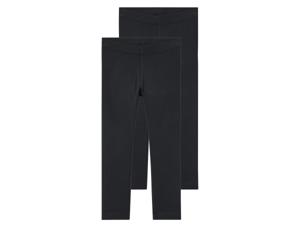 lupilu 2 meisjes leggings (98/104, Zwart)
