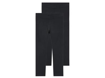 lupilu 2 meisjes leggings (98/104, Zwart)