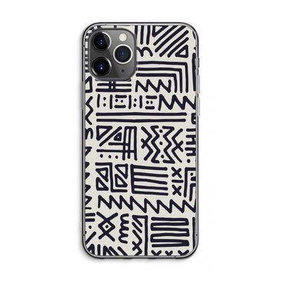 Marrakech print: iPhone 11 Pro Max Transparant Hoesje