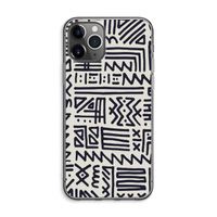 Marrakech print: iPhone 11 Pro Max Transparant Hoesje