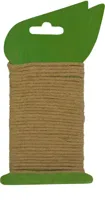 Jute touw naturel ijzeren kern 10m