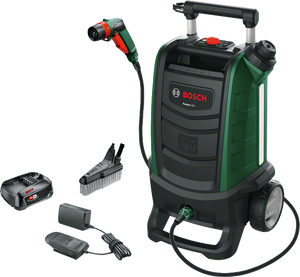 Bosch Groen Fontus 18V | Accu hogedrukreiniger 20 bar | Incl. accessoires - 06008B6101