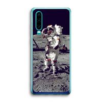 Spaceman: Huawei P30 Transparant Hoesje