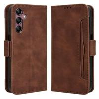 Samsung Galaxy A15 Cardholder Series Portemonnee Hoesje - Bruin