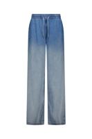 Bente dip dye denim trousers - light jeans blue - 13596