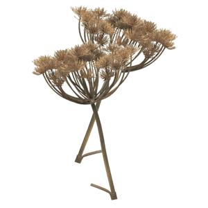 Kunstbloem/kunsttak Berenklauw/heracleum? - 2x - 98 cm - losse steel - kunst zijdebloem takken