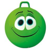 Skippybal Smile Emoticon - D65 cm - lichtgroen - voor kinderen - buiten speelgoed