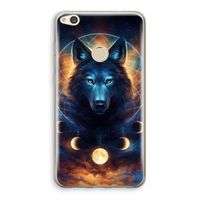 Wolf Dreamcatcher: Huawei Ascend P8 Lite (2017) Transparant Hoesje