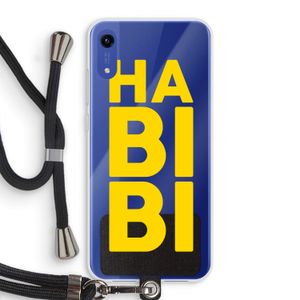 Habibi Blue: Honor Play 8A Transparant Hoesje met koord