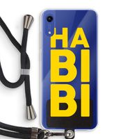 Habibi Blue: Honor Play 8A Transparant Hoesje met koord