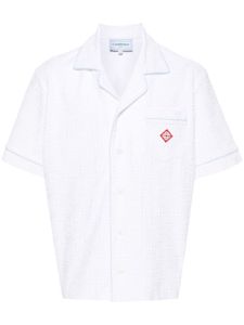 Casablanca polo en éponge à logo