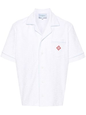 Casablanca polo en éponge à logo