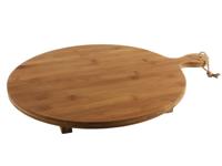Cookinglife Serveerplank Cosy XXL Organic Bamboe ø 42 cm