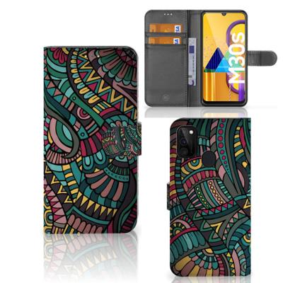 Samsung Galaxy M21 | M30s | Telefoon Hoesje | Aztec