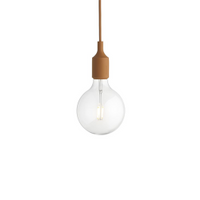 Muuto E27 Hanglamp LED - Bruin - thumbnail