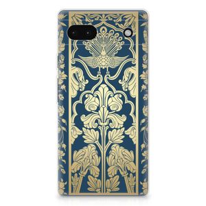 Google Pixel 6A TPU Case Beige Flowers