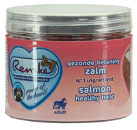 Renske gezonde beloning mini hartjes zalm hondensnack 100gr