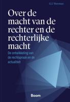 Over de macht van de rechter en de rechterlijke macht (Hardback)