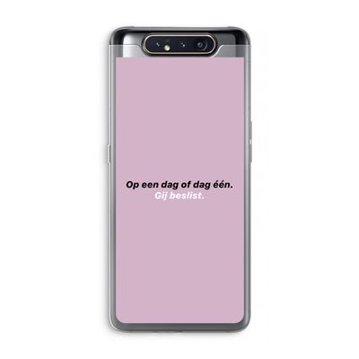 gij beslist: Samsung Galaxy A80 Transparant Hoesje