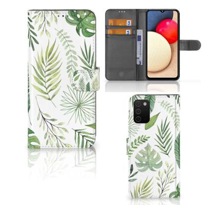 Samsung Galaxy A03s Hoesje Leaves Samsung Galaxy A03s Hoesje Leaves