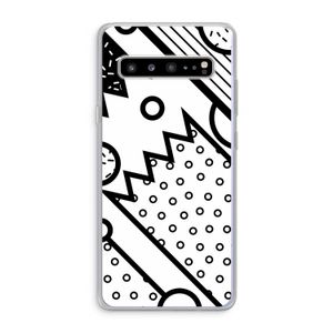Pop Art #4: Samsung Galaxy S10 5G Transparant Hoesje