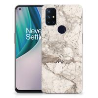 OnePlus Nord N10 5G | TPU | Siliconen hoesje | Marmer Beige