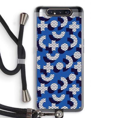 8-bit N°5: Samsung Galaxy A80 Transparant Hoesje met koord