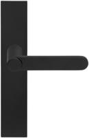 Formani deurkruk Bertram Beerbaum TENSE BB103P236SFC op schild blind - mat zwart