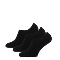 Teckel 3-pack - Invisible Footies sokken met badstof zool