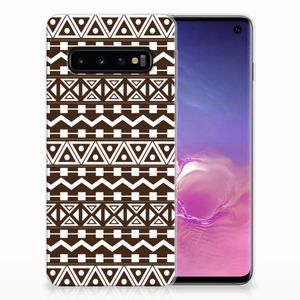 Samsung Galaxy S10 TPU bumper Aztec Brown