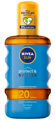Nivea Sun Protect & Bronze Beschermende Olie SPF20