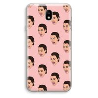Ugly Cry Call: Samsung Galaxy J7 (2017) Transparant Hoesje