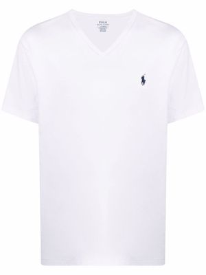 Polo Ralph Lauren t-shirt à col v - Blanc