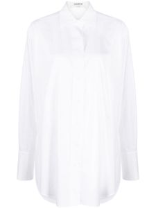 Kimhekim chemise en coton à manches longues - Blanc